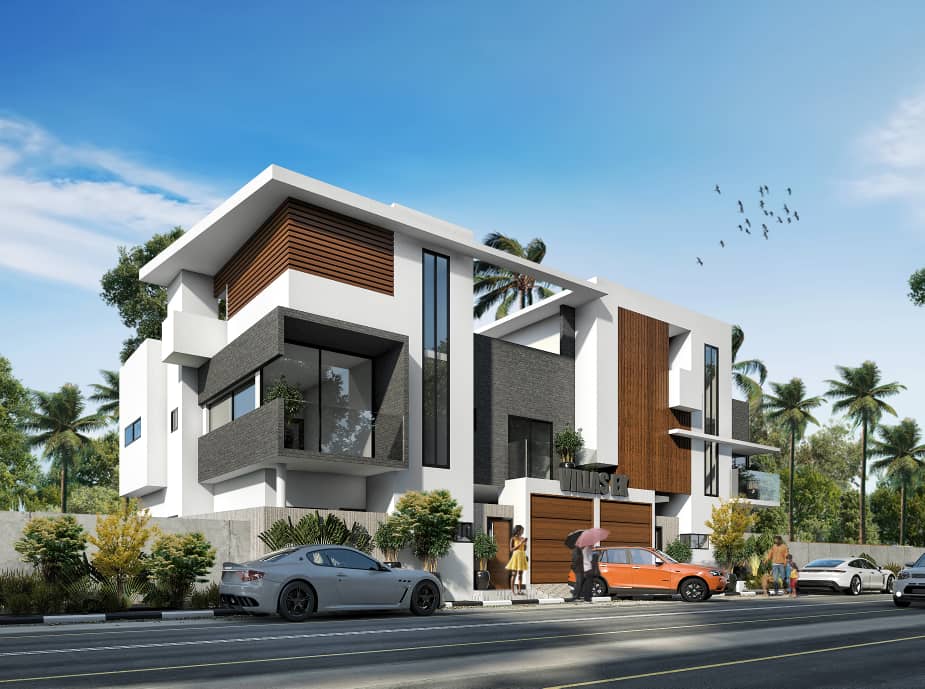 Villa Duplex Haut Standing avec Piscine –A Cotonou Fidjrossè